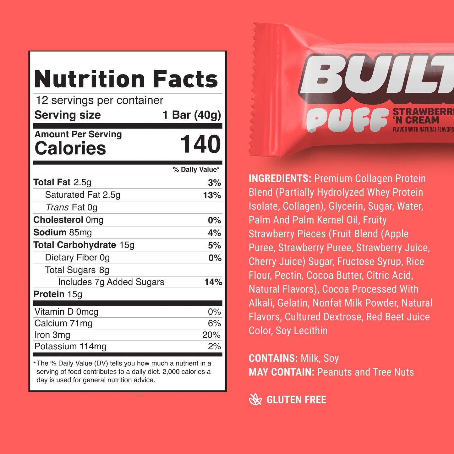 BUILT PUFF Protein Bar