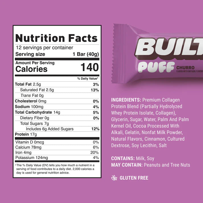 BUILT PUFF Protein Bar