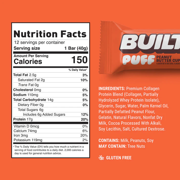 BUILT PUFF Protein Bar
