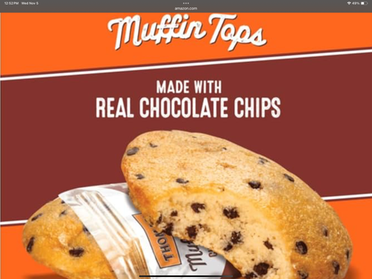 Chocolate Chip Muffin Tops